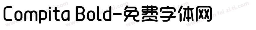 Compita Bold字体转换